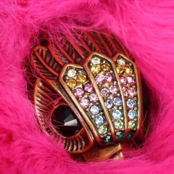 Kurt Geiger NWT Rainbow Velvet Large Christmas Stocking - Picture 4 of 6